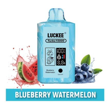 Luckee Turbo 10000 Blueberry Watermelon Disposable Vape – 10,000 Puffs | 5% Nicotine