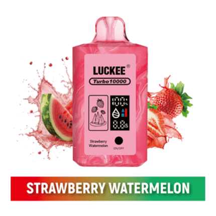 Luckee Turbo 10000 Strawberry Qatermelon Disposable Vape – 10,000 Puffs | 5% Nicotine