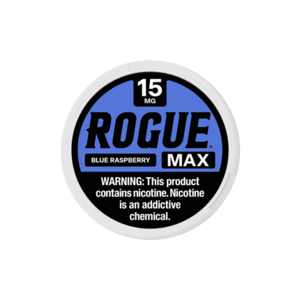 Blue Raspberry 15mg Rogue Max nicotine pouches