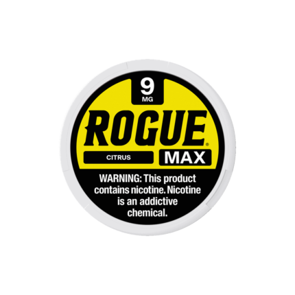 Citrus 9mg Rogue Max nicotine pouches