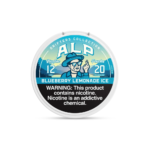 ALP Pouches Blueberry Lemonade Ice 12mg nicotine pouches tin – Drifters Collection