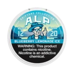 ALP Pouches Blueberry Lemonade Ice 12mg nicotine pouches tin