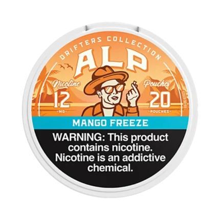ALP Pouches Mango Freeze 12mg nicotine pouches tin