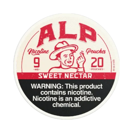 ALP Pouches Sweet Nectar 9mg nicotine pouches tin