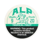 ALP Pouches Tropical Fruit 9mg nicotine pouches tin