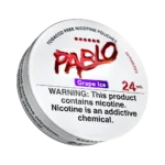 PABLO Pouches Grape Ice 24mg nicotine pouches tin