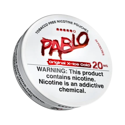 PABLO Pouches X-Ice Cold 20mg nicotine pouches tin