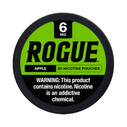 Apple 6mg Rogue nicotine pouches tin