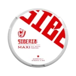 Siberia Maxi -80 All White Portion 49.5mg nicotine pouches tin