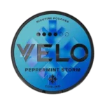 VELO Peppermint Storm 14mg nicotine pouches tin