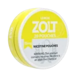Lemon Zolt 15mg nicotine pouches tin