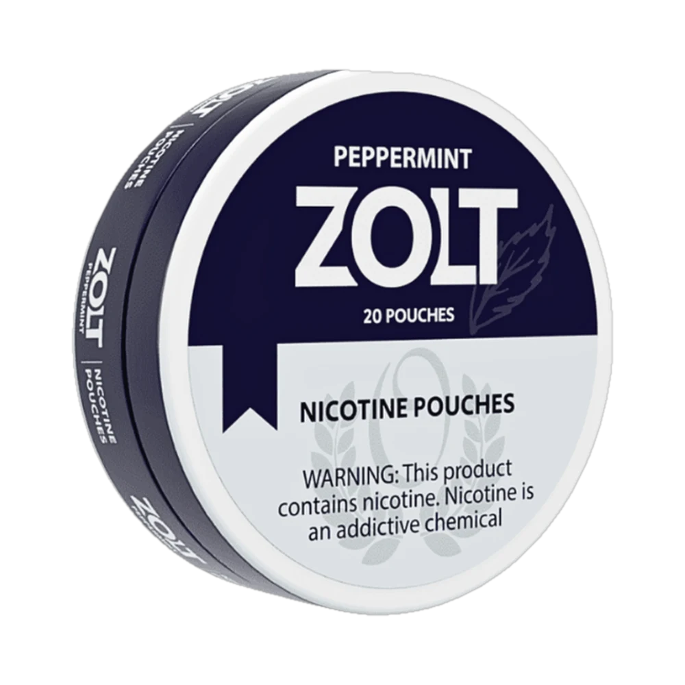 Zolt-Peppermint-15mg-tx Peppermint Zolt 15mg nicotine pouches tin