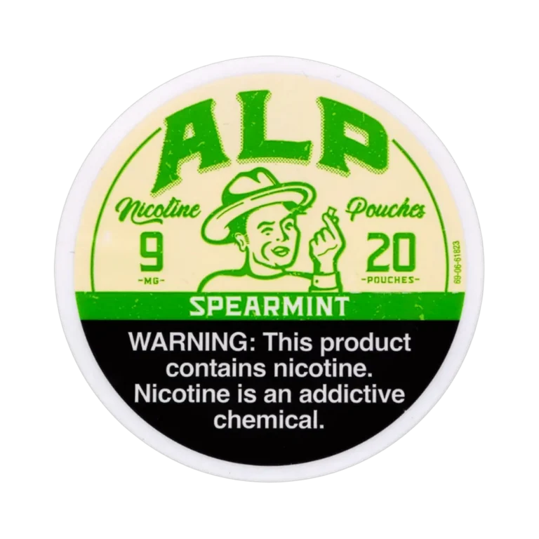 ALP Pouches Spearmint 9mg nicotine pouches