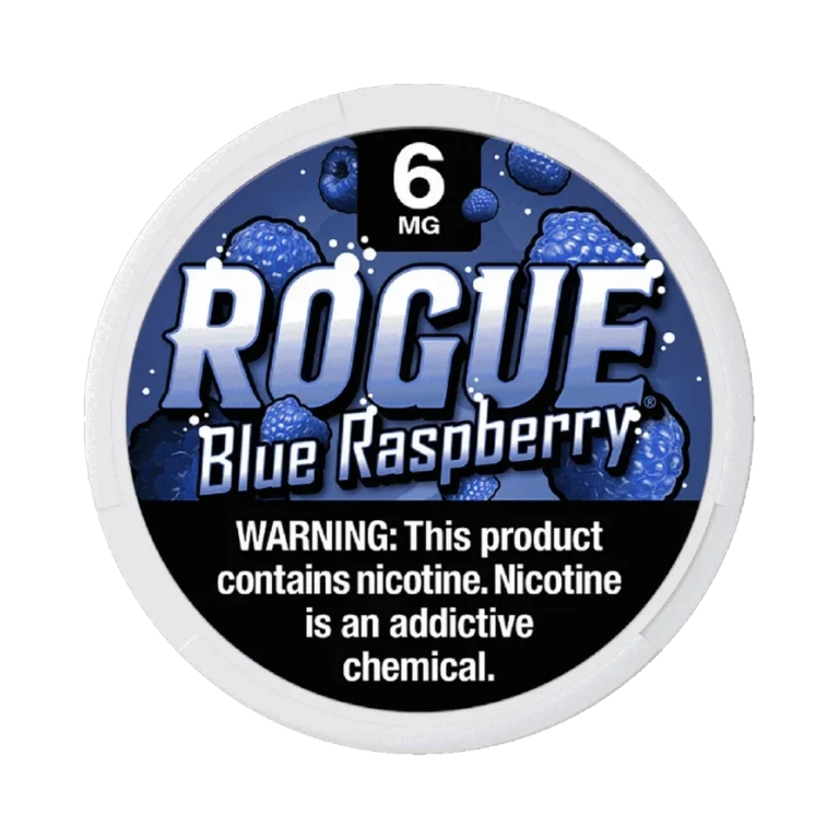Blue Raspberry 6mg Rogue nicotine pouches